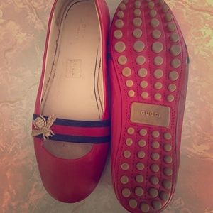 Gucci Bee Edition flats
